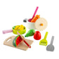 Orders Up Wooden Food Truck Kitchen with 12-Piece Wooden Culinary Play Set