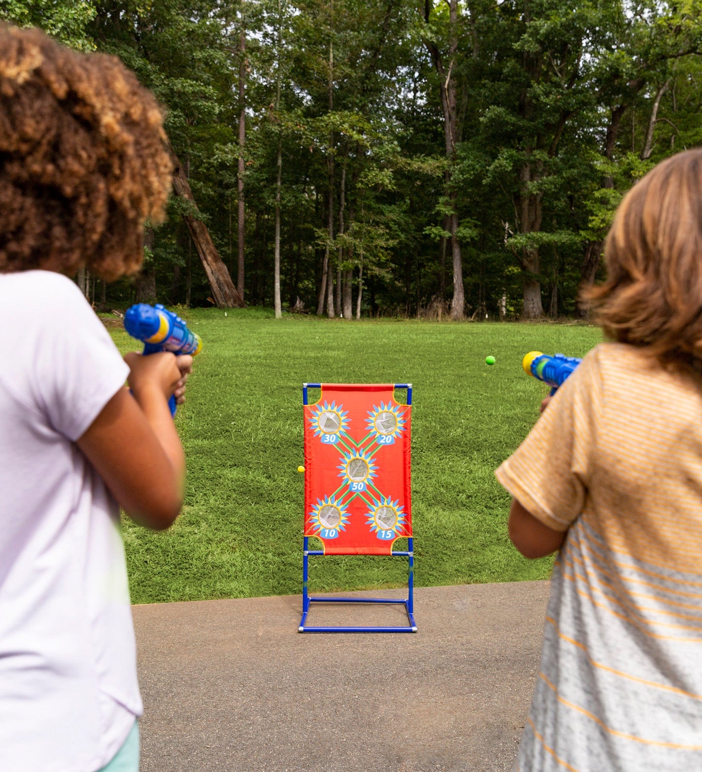 Target Blaster Game Set with 2 Blasters and 24 Foam Balls