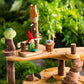 Tree Fort Kit with Furniture and Woodland Friends Dolls