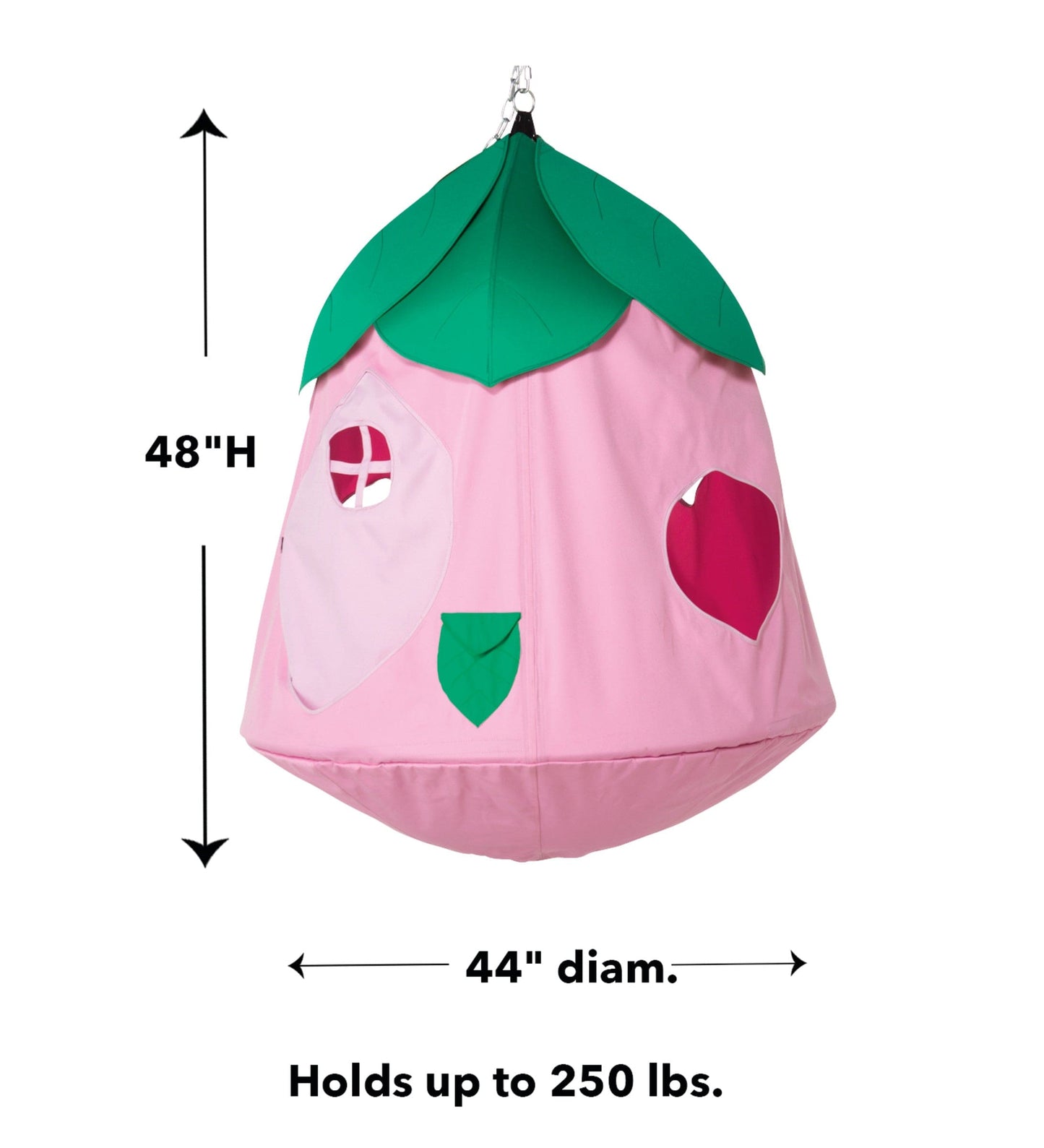 Cozy Posy HugglePod HangOut Nylon Hanging Tent and Crescent Stand Set