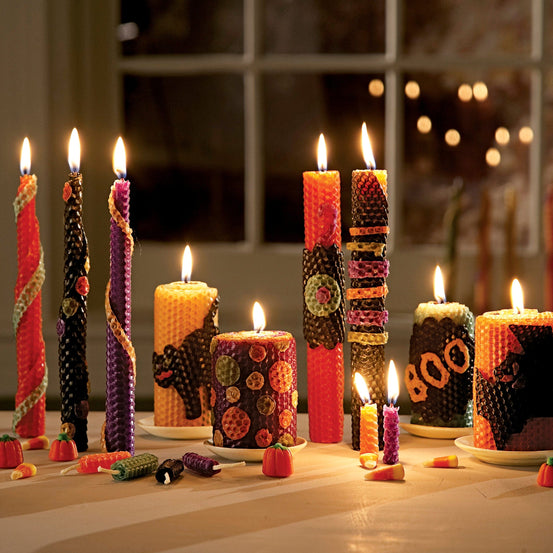 Autumn Beeswax Candle Rolling Kit