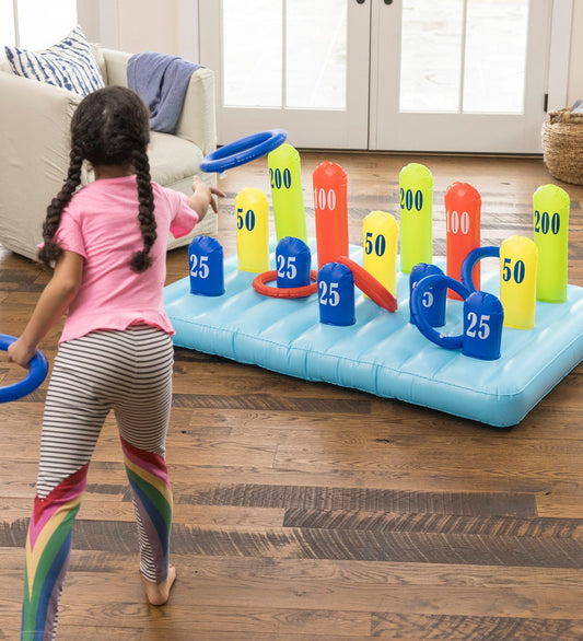 Giant Inflatable Ring Toss Backyard Carnival Game