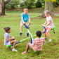 Quad-Seat Teeter Totter