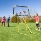 Football and Disc Target Kick 'n Toss Set