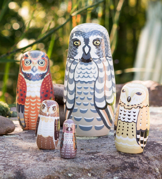 Owl Nesting Set