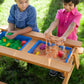 Wooden 2-in-1 Picnic Table Sensory Play Station