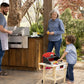 Jr. Grill Master's Wooden BBQ Grill Set with Accessories