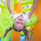 Giant 7-Foot Inflatable Bounce House and Climbing Cube