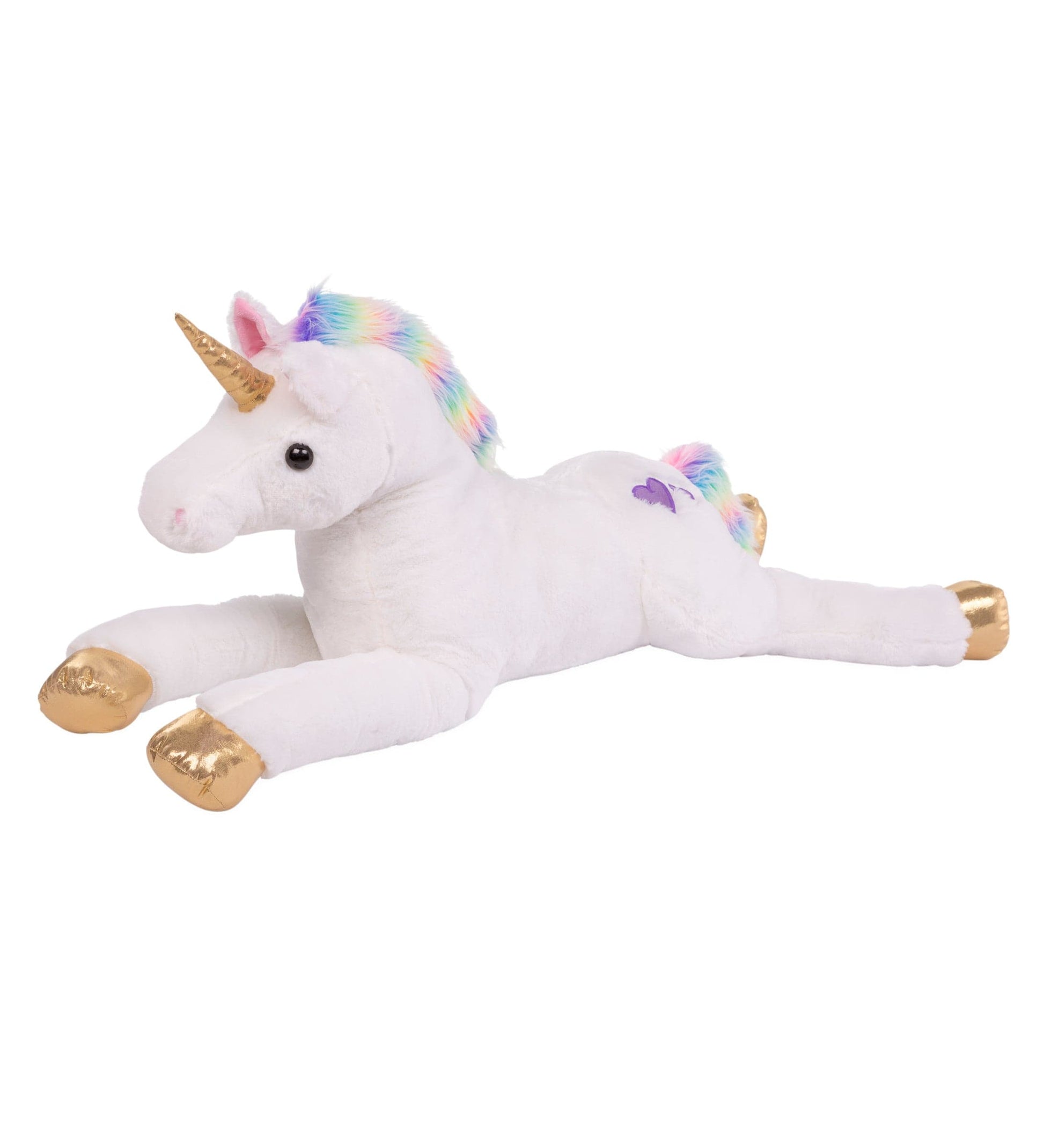 Bedtime Originals Rainbow Unicorn Pink/Purple/White Stars Fleece