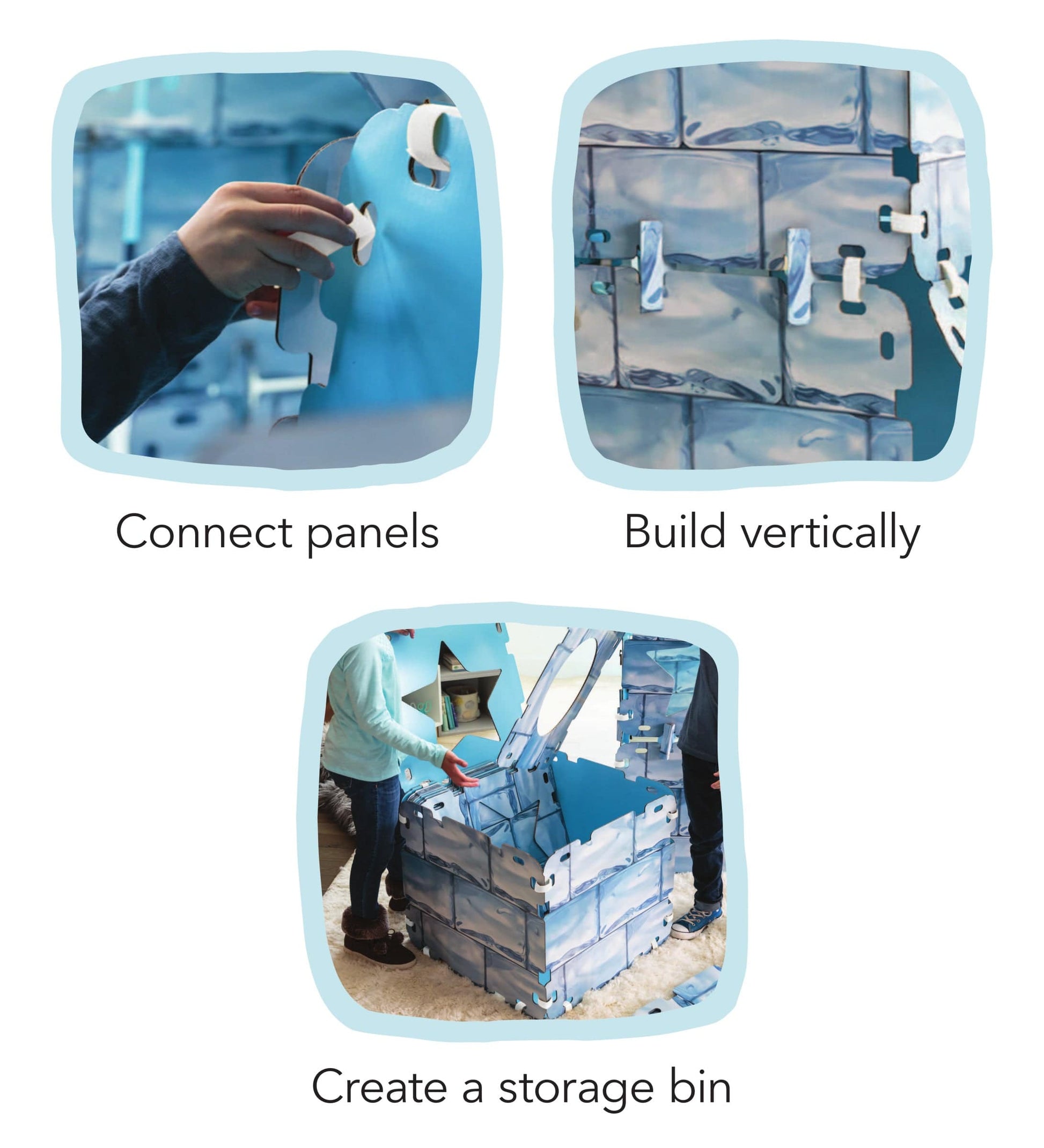 16-Panel Frozen Igloo Fantasy Forts Kit
