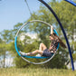 40-Inch Aerial Hoop Spinning Round Swing