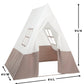 7-Foot A-Frame Tent with Sturdy Metal Poles