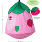 Cozy Posy HugglePod HangOut Nylon Hanging Tent with LED Flower Lights