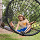 6-Foot Hanging Woven Rope Tunnel Bridge