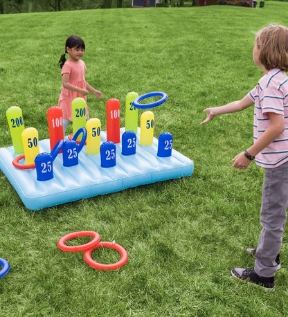 Giant Inflatable Ring Toss Backyard Carnival Game