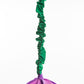 Purple Flower Petals Hanging Canopy and Play Space