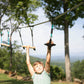 Ninjaline Ninja Star 7-Piece Hanging Obstacle Course Kit with Ninja Stars