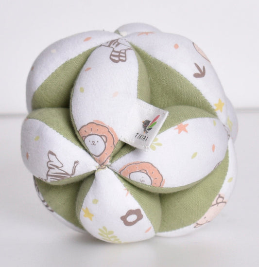 Safari Organic Clutch Ball With Rattle