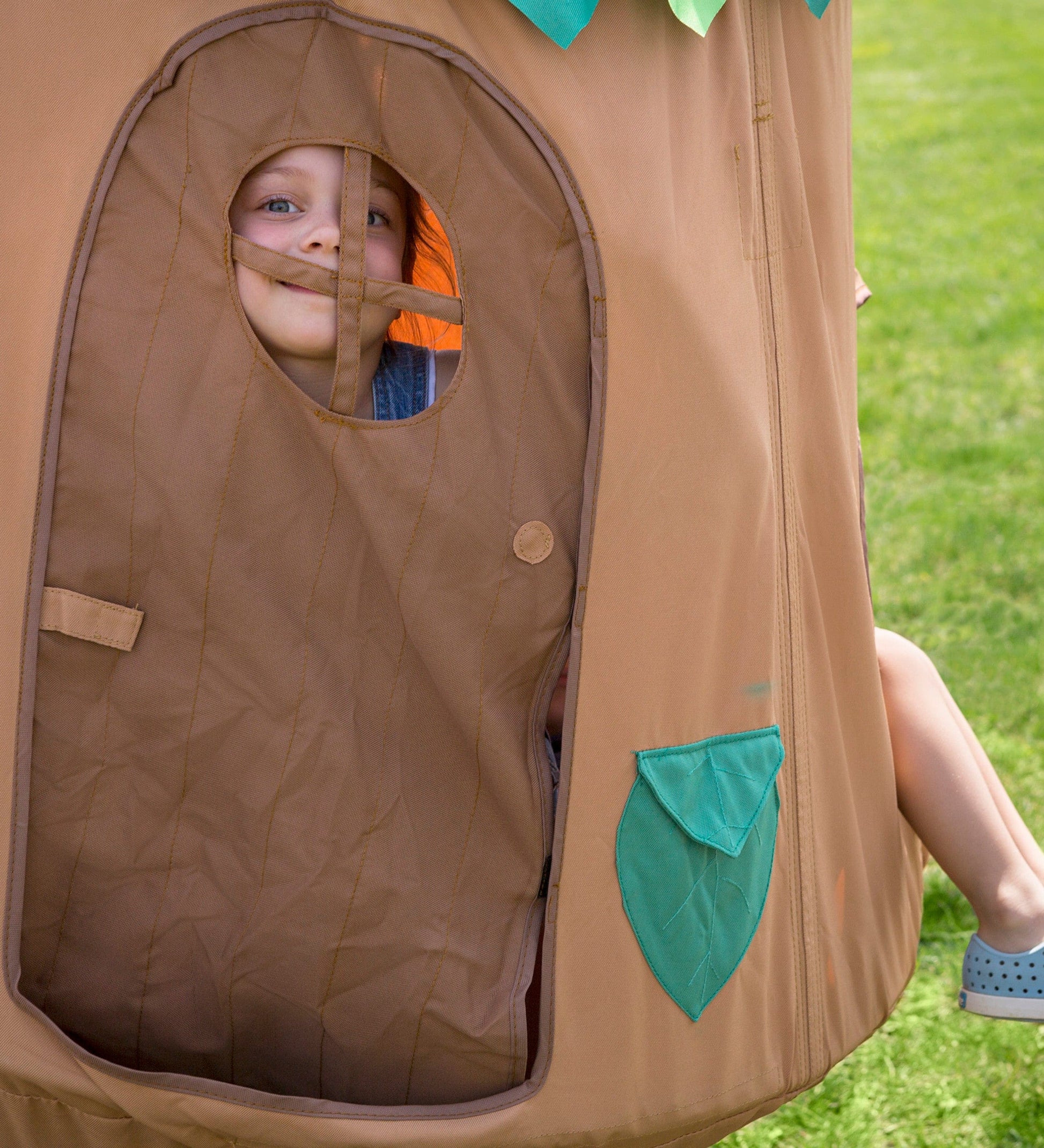 Woodland HugglePod HangOut Nylon Hanging Tent and Crescent Stand Set