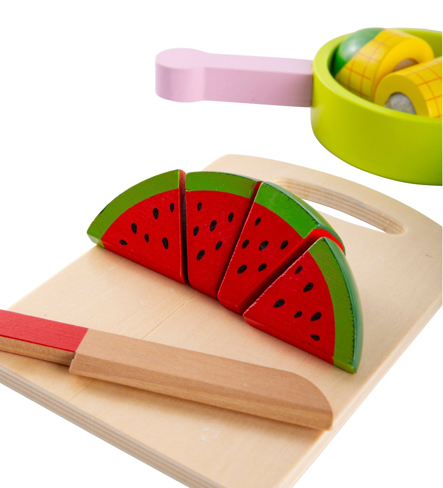 12-Piece Painted Wooden Culinary Play Set