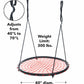 40-Inch Round Rope Swing