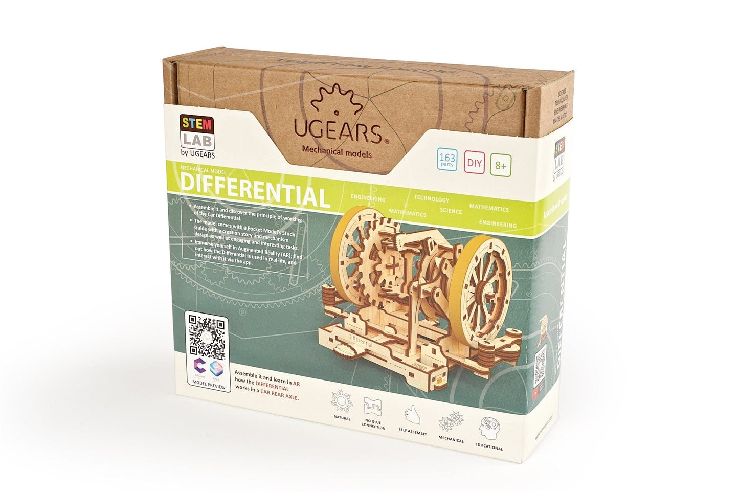 STEM LAB 163 Pcs Differential Model Kit