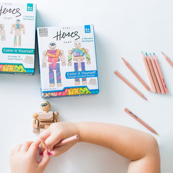 Playhard Heroes MiniFigure DIY 2pcs