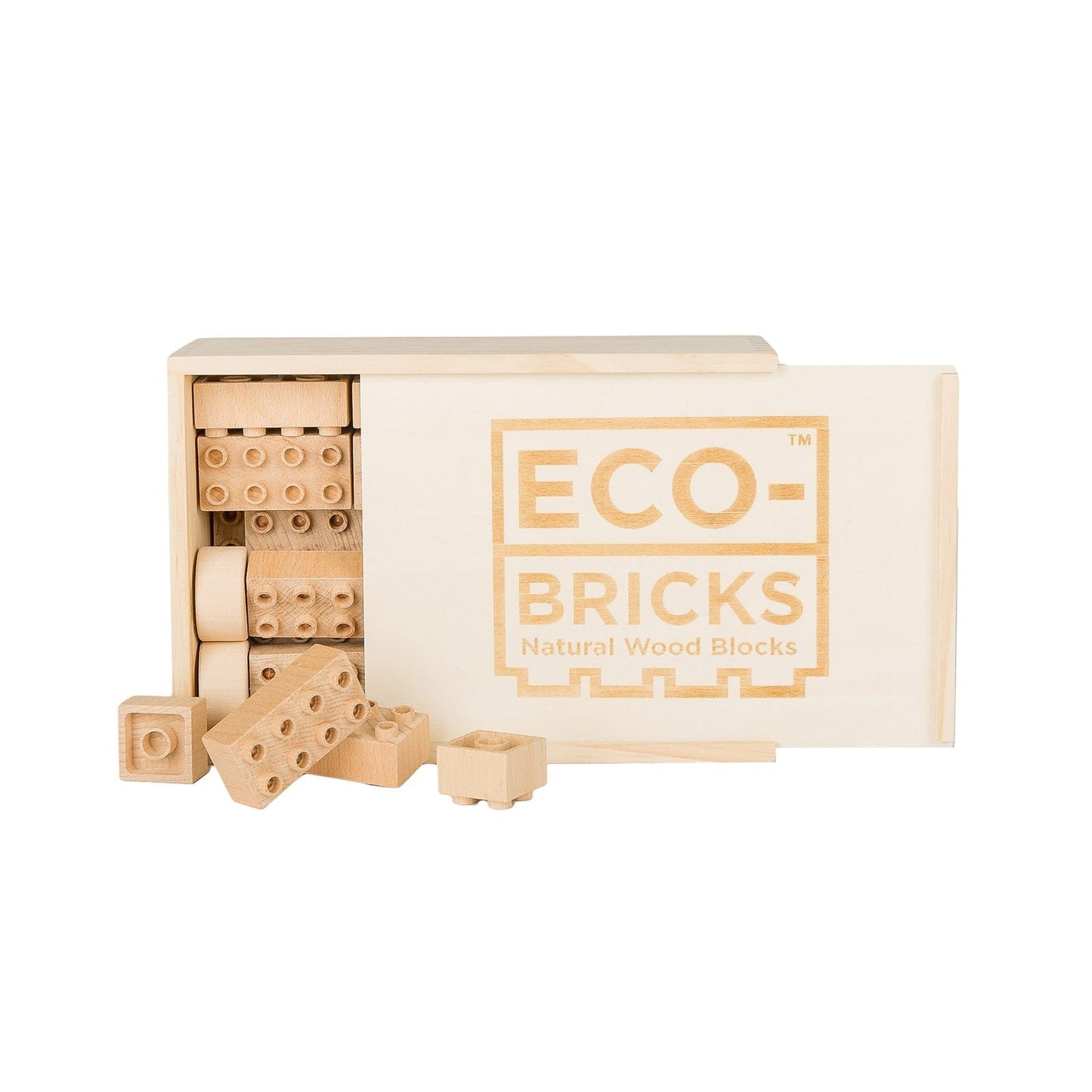 Eco-Bricks™ Plus+ Natural 42pcs