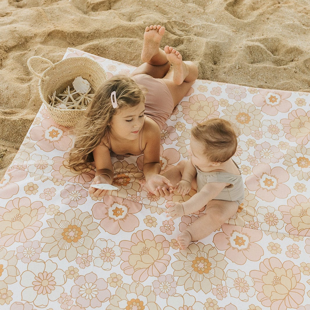 Blooms Vegan Leather Play Mat