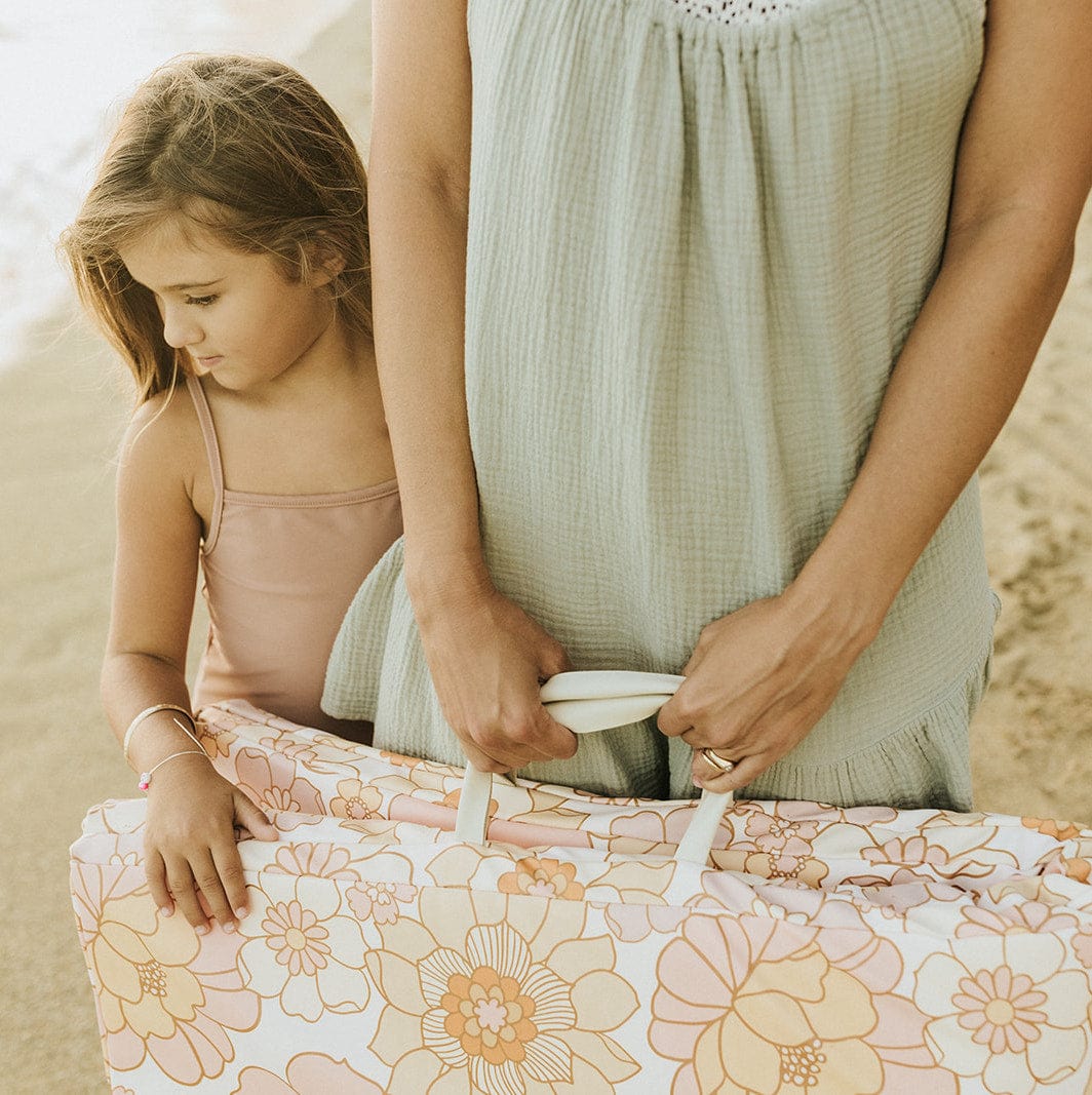 Blooms Vegan Leather Play Mat