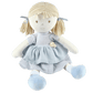 Neva-Blonde Hair With Grey Checkered Dress All Natural Fabrics