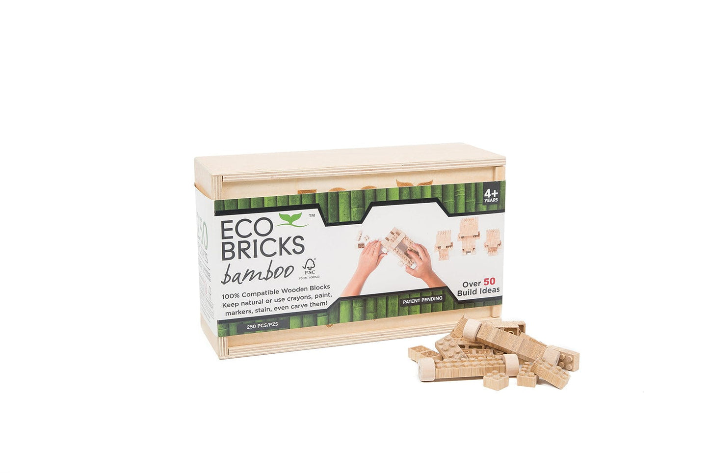 Eco-Bricks Bamboo 250pcs
