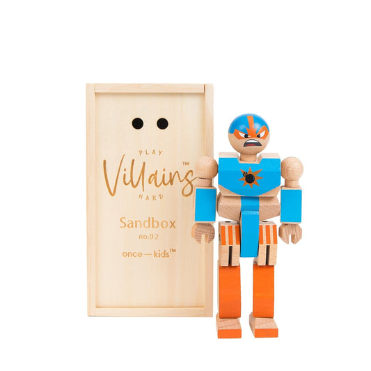 Wood Action Figure Villains #2 Sandbox