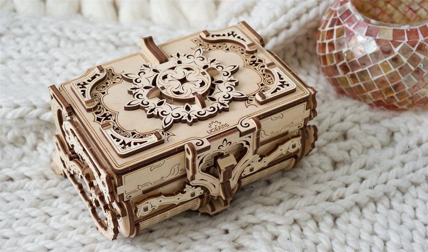 Antique Box Wooden Model Kit