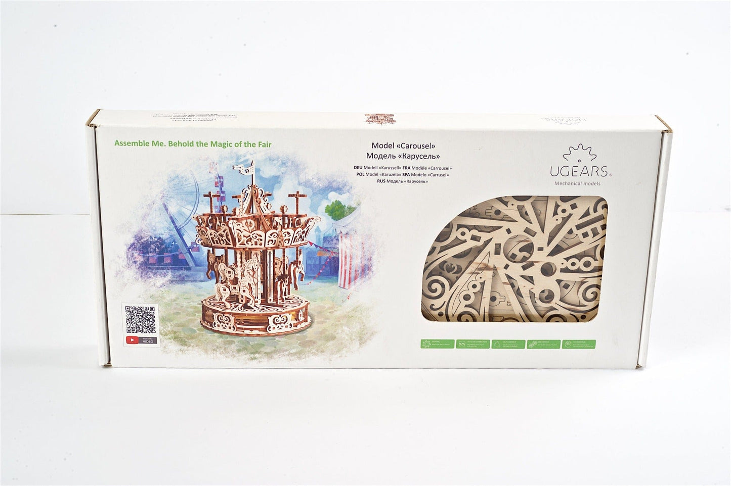 Carousel Wooden Model Kit