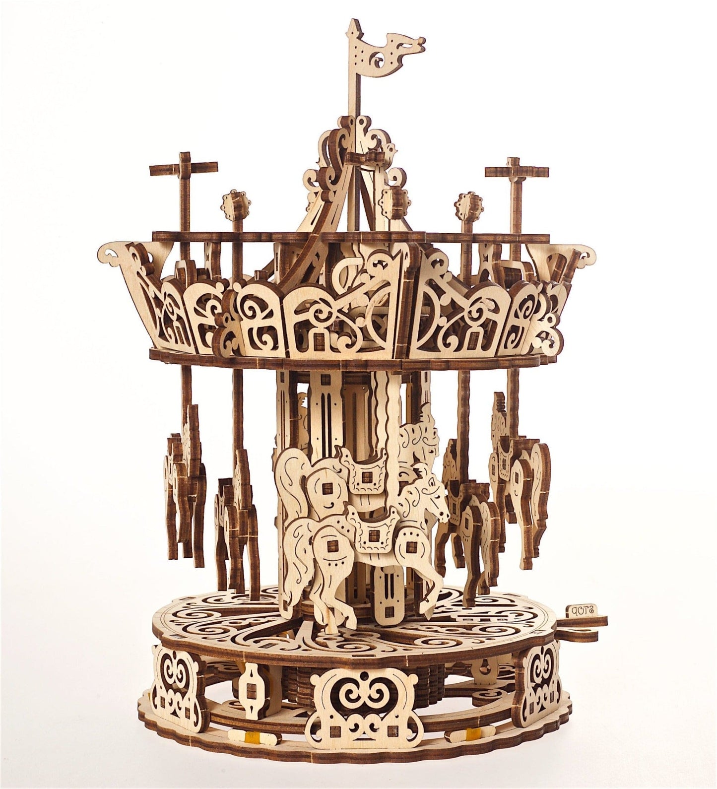 Carousel Wooden Model Kit