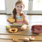 8-Piece Felt Fabric Pretend-Play Bread Basket