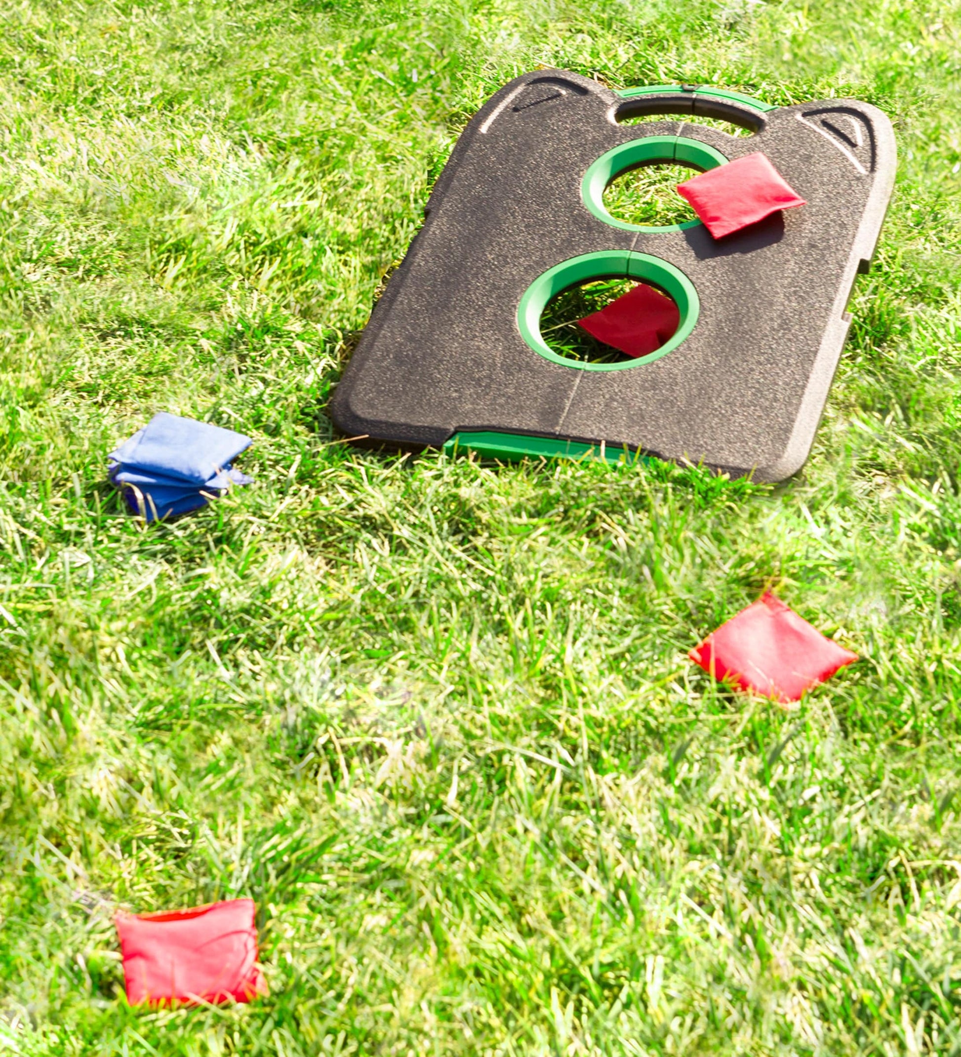 Pick-Up-and-Go Portable Cornhole