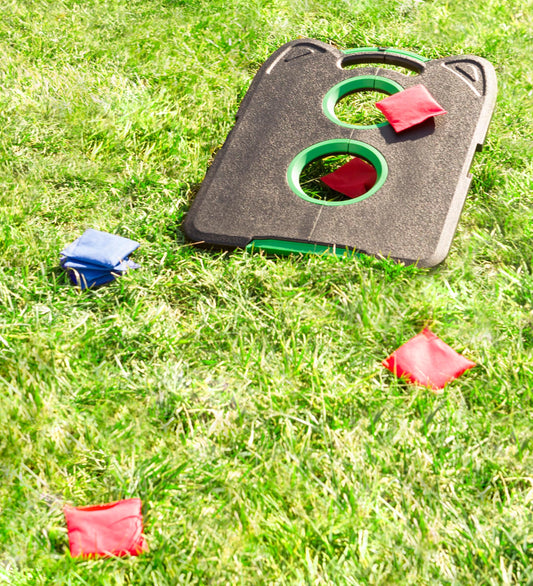 Pick-Up-and-Go Portable Cornhole