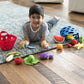 7-Piece Felt Fabric Pretend-Play Food Basket