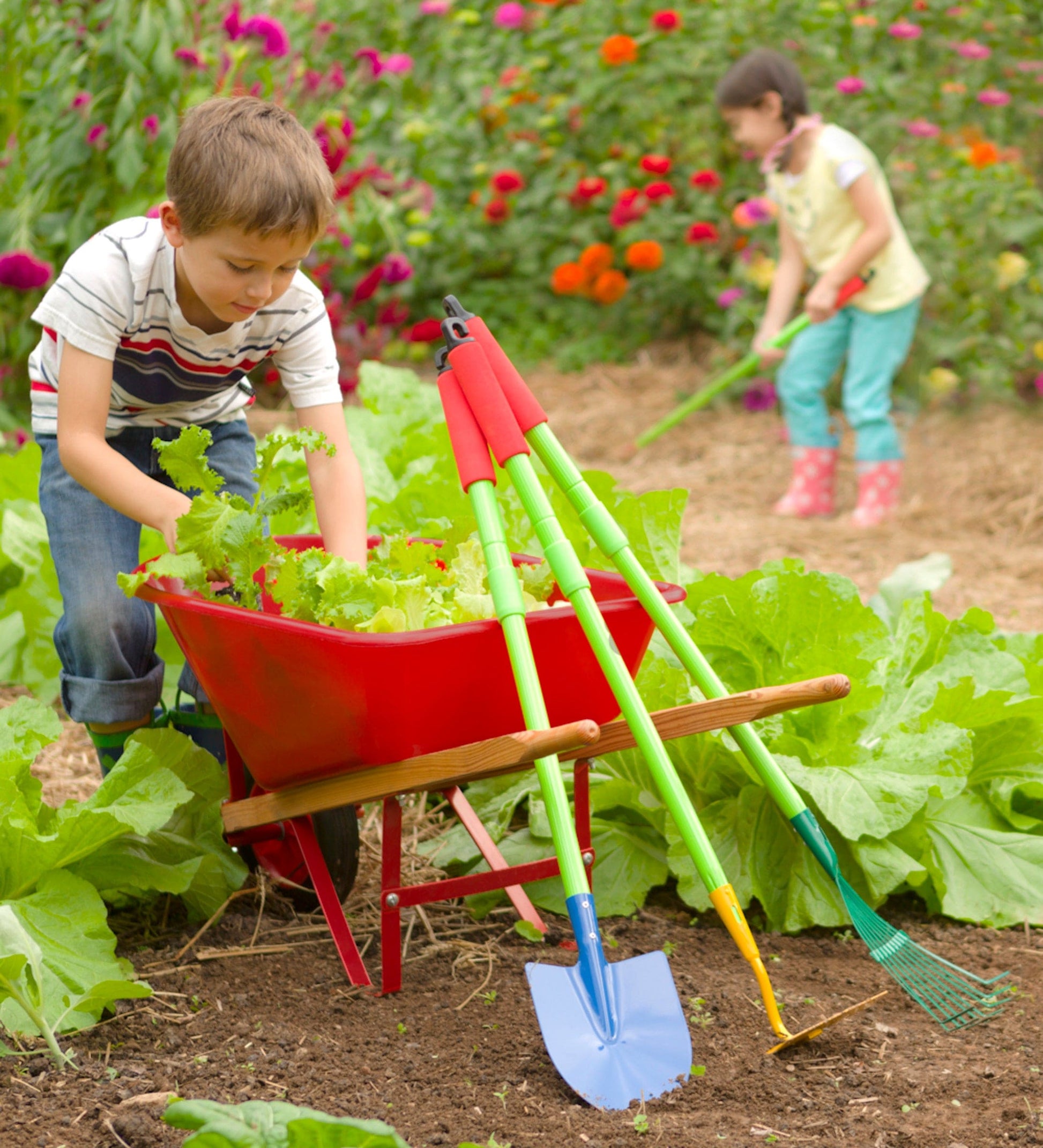 Grow With Me Telescoping Garden Tool Set