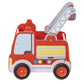 Wooden Fire Truck Walker and Push Toy