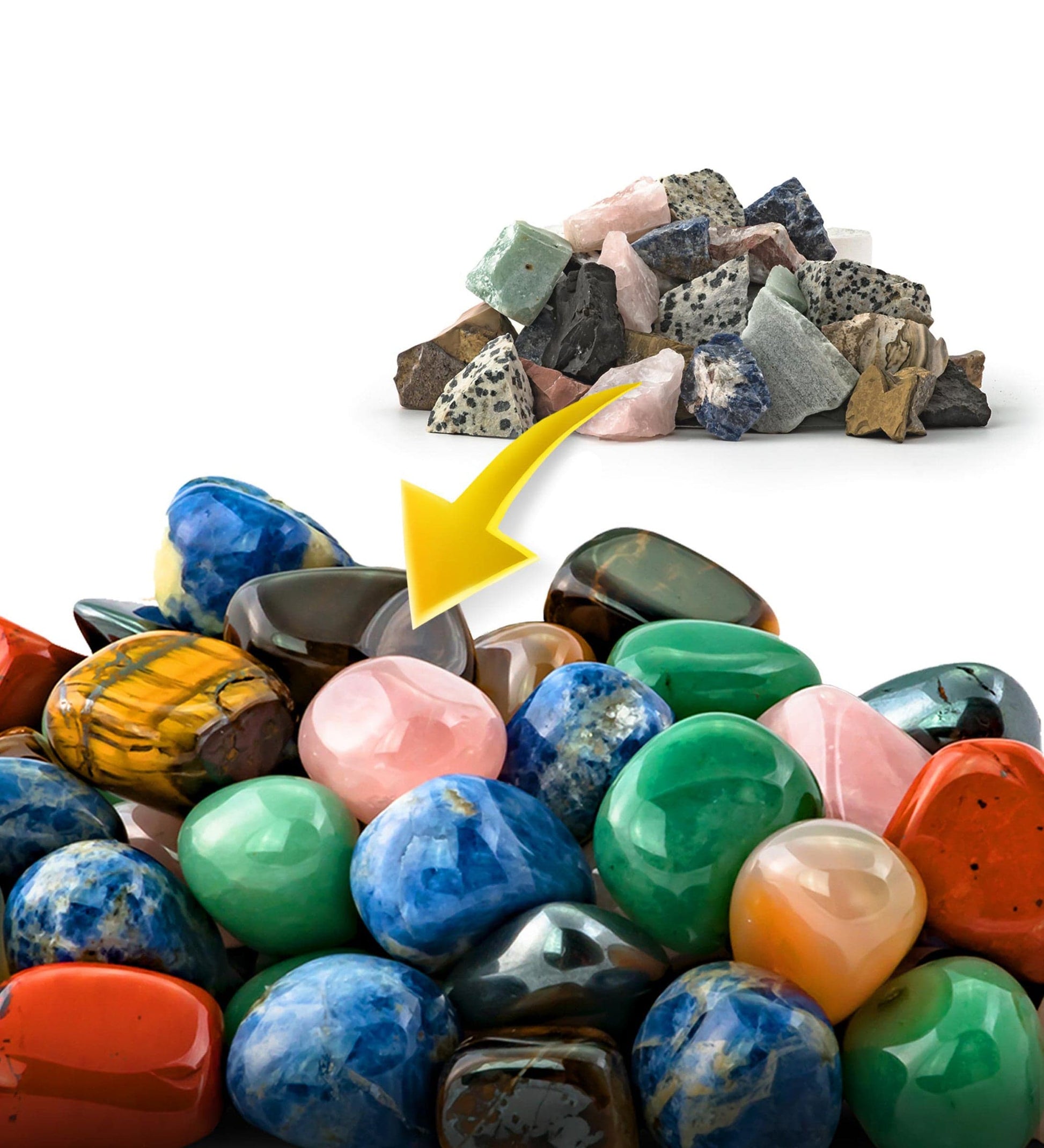 Rock Tumbler Refill Pack – Jasper Mix – National Geographic