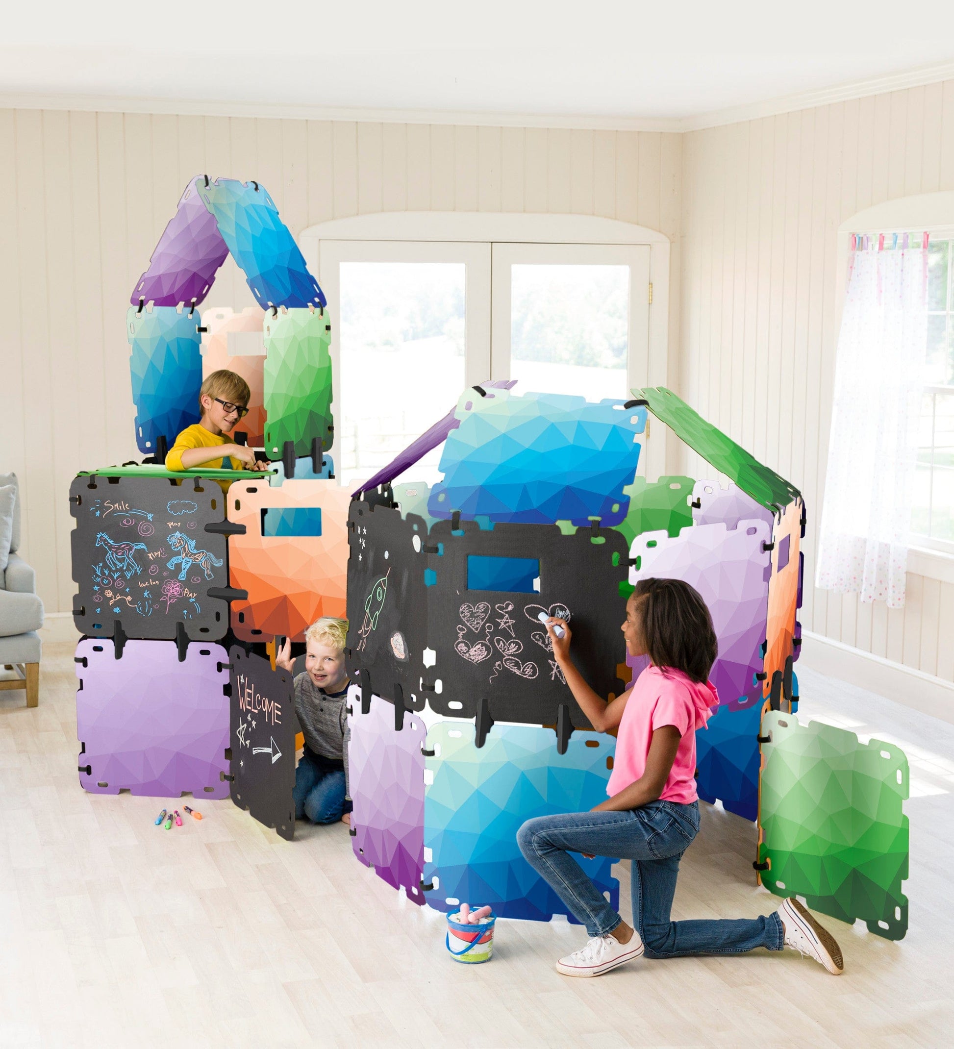 32-Panel ChalkScapes Fantasy Forts Kit – Hearthsong