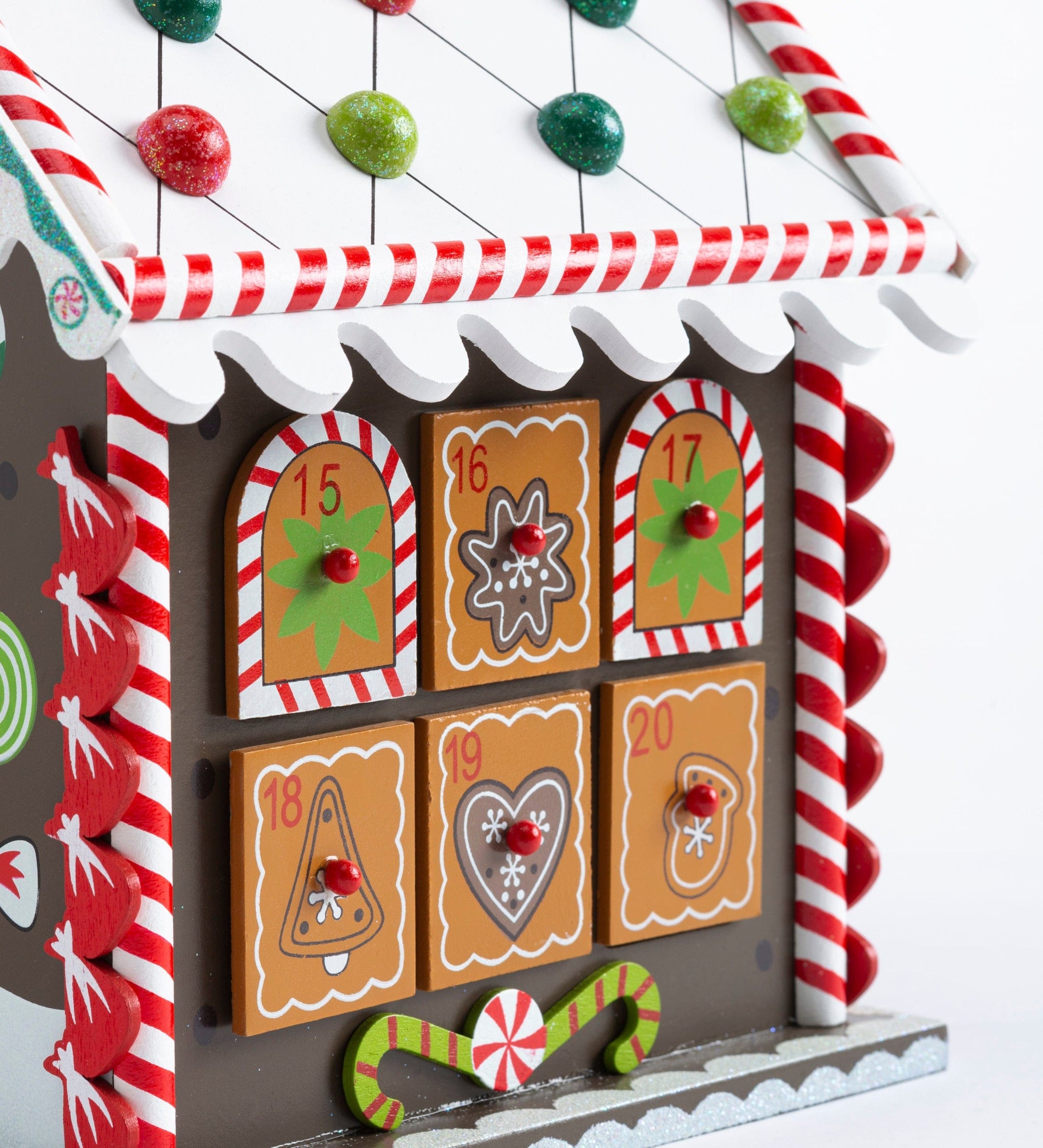 Wooden Gingerbread Advent House HearthSong