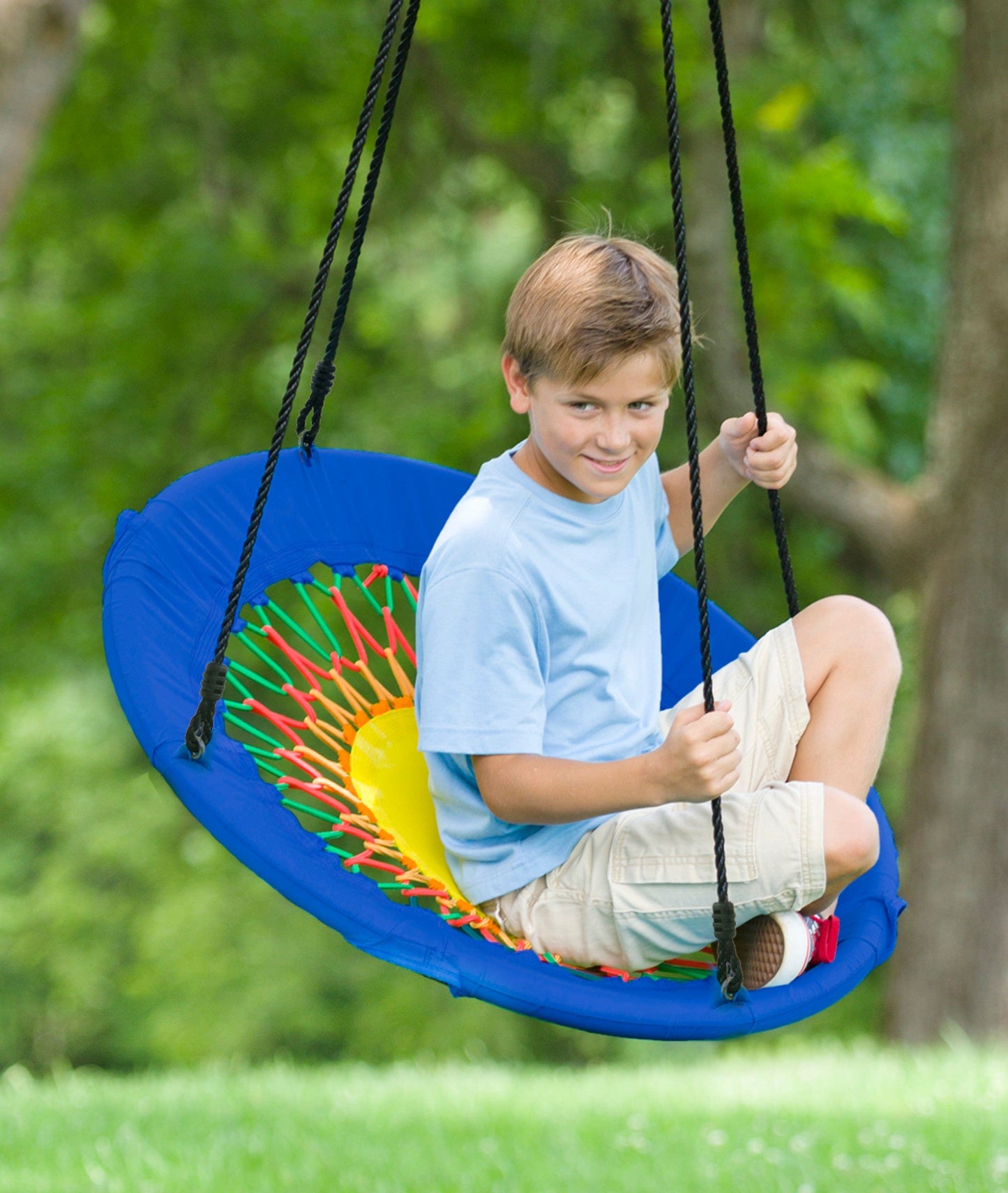 32-Inch FunShine Round Bungee Swing