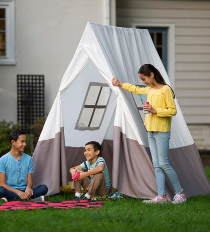 7-Foot A-Frame Tent with Sturdy Metal Poles