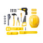 Stanley Jr. 19-Piece Pretend-Play Tool Set with Hard Hat and Tool Belt