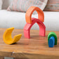 5-Piece Wooden Stackable Nesting Blocks Play Set