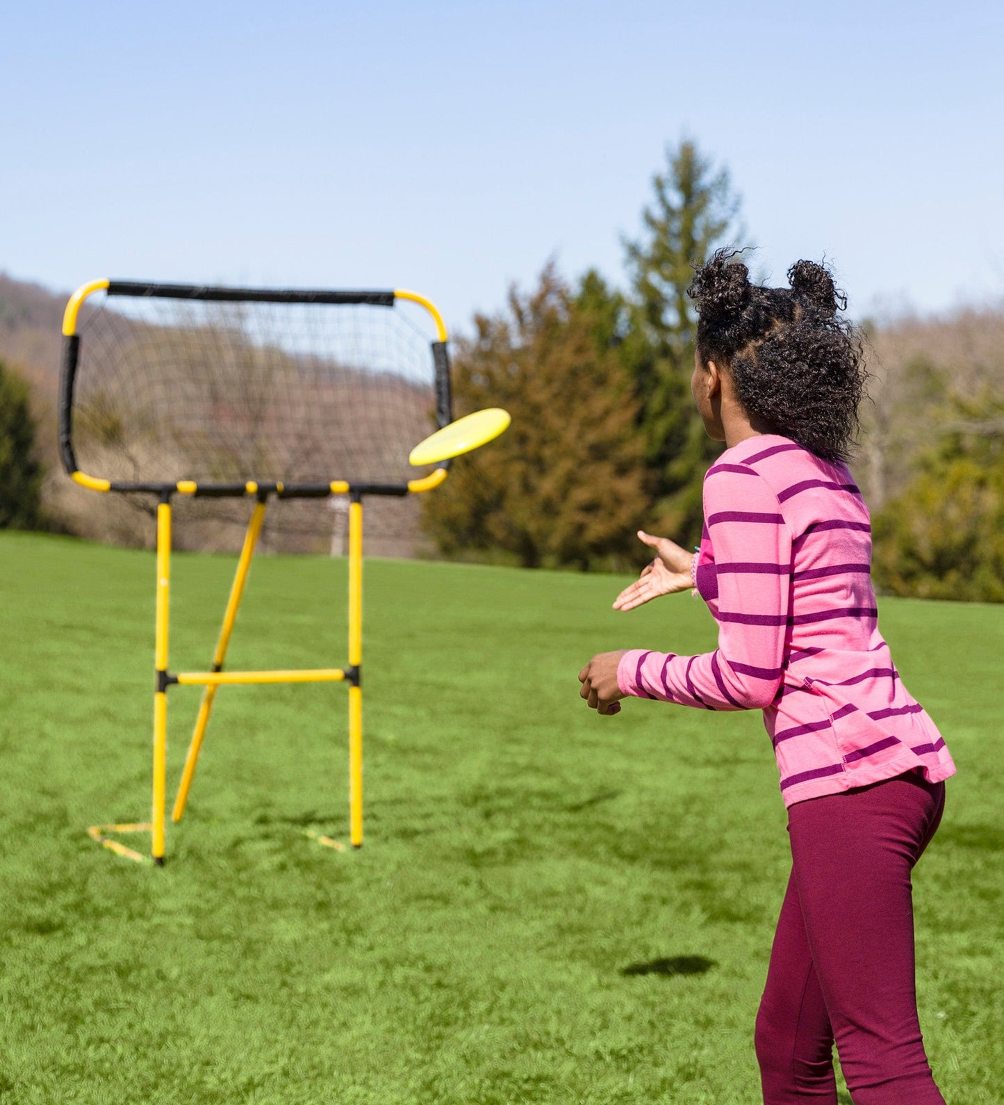 Football and Disc Target Kick 'n Toss Set